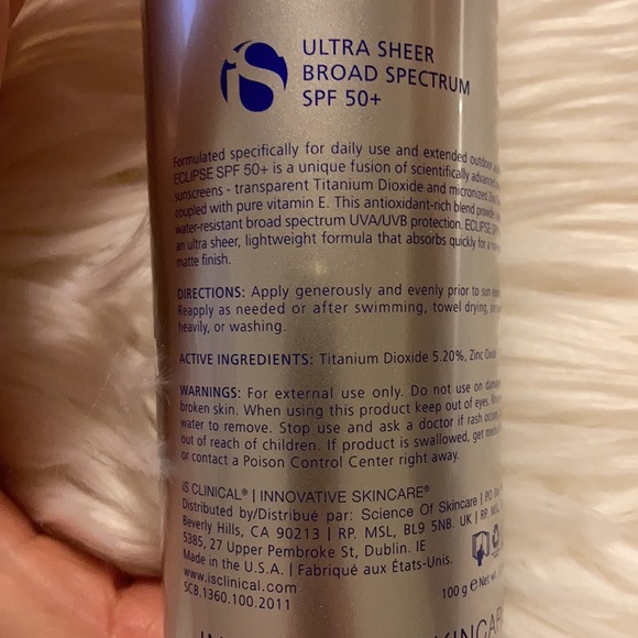 NEW iS Clinical Eclipse SPF 50+ Sunscreen - Picture 3 of 4